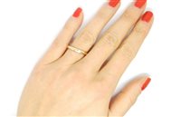 Anello Lorenza Gioielli in Oro rosa Diamante 0.02 Ct A0319-16 - A0319-16